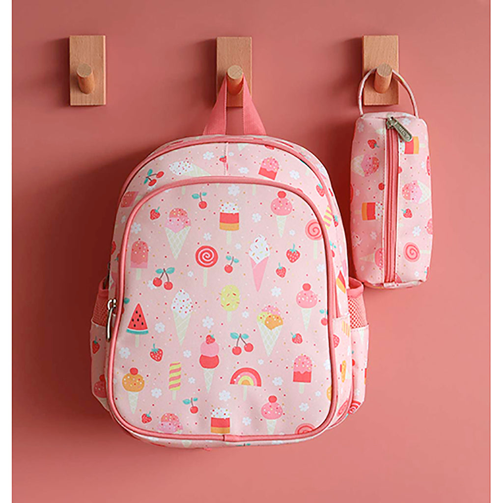 A Little Lovely Company Pencil Case, Ice Cream Cone
