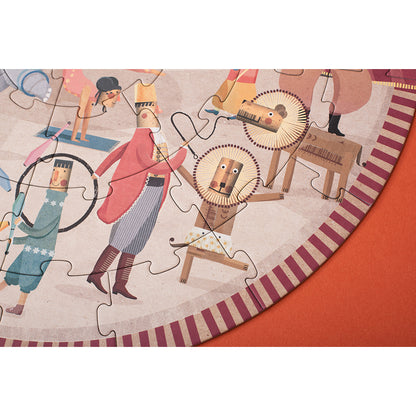 Londji Puzzle, Round, Circus Edition - 36 Pieces