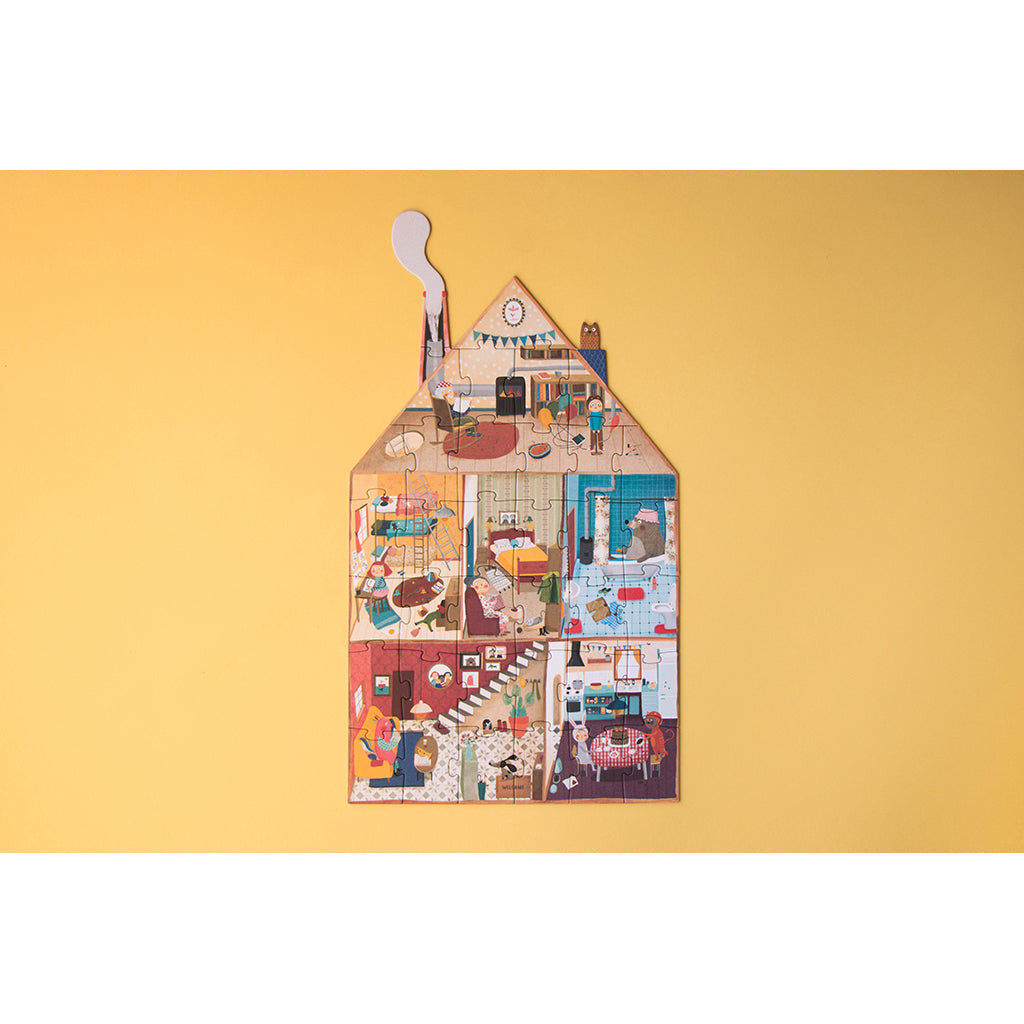 Londji Puzzle, Reversible, Welcome to My Home - 36 Pieces