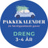 Færdig pakkekalender, Dreng 3-4 år