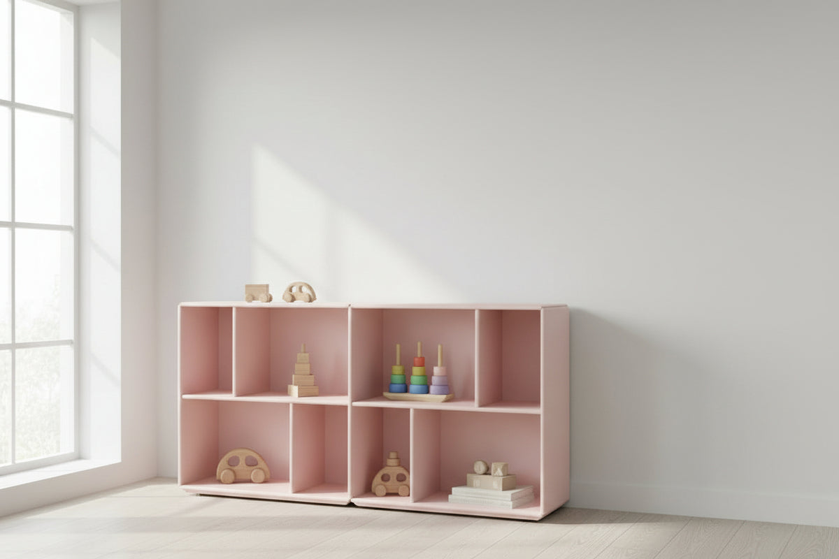By Aulum Palm Springs Shelf, 117x61 cm - Blush