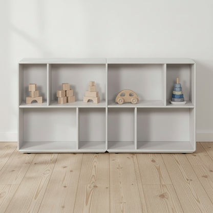 By Aulum Palm Springs Shelving Unit, 117x61 cm - Mushroom