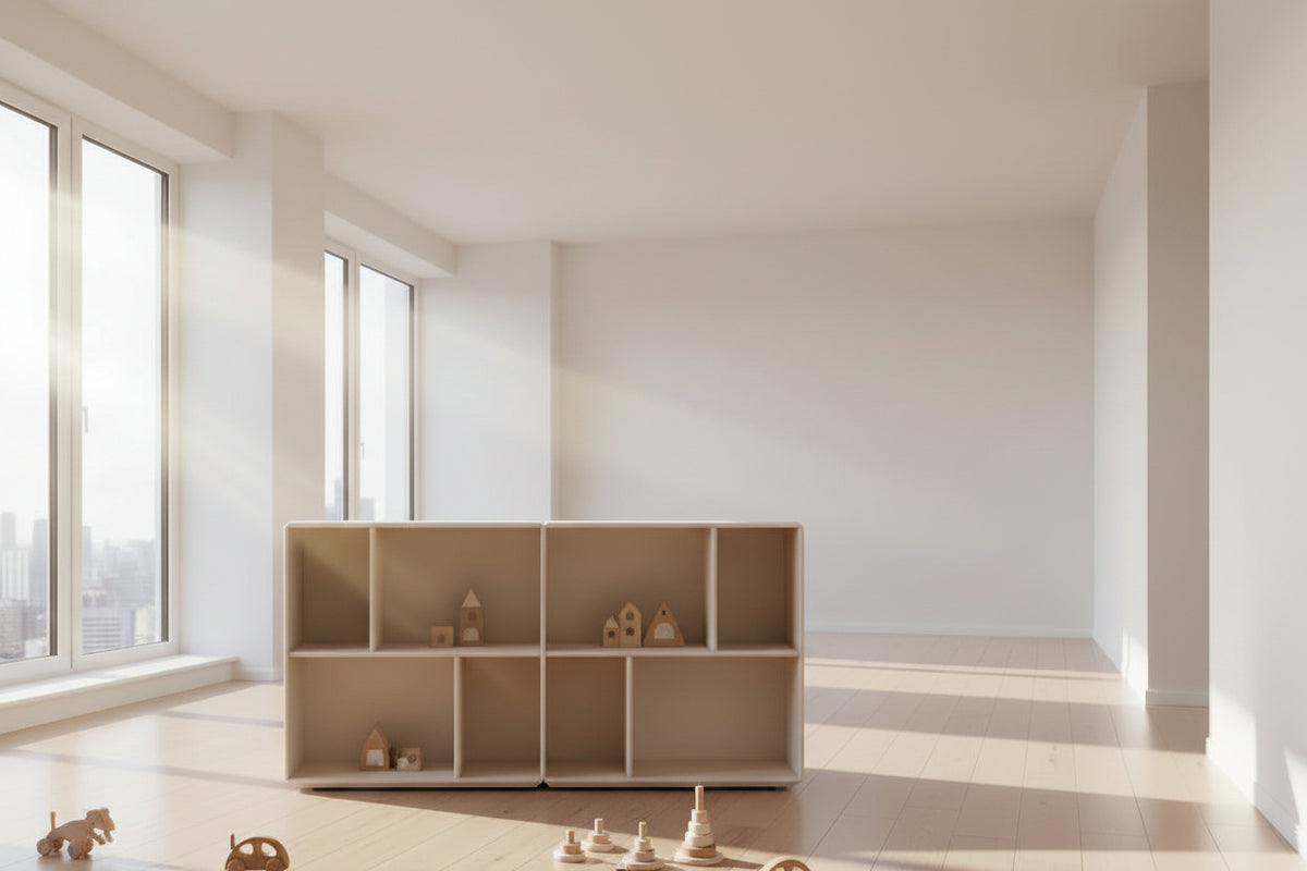By Aulum Palm Springs shelving unit, 117x61 cm - Sand