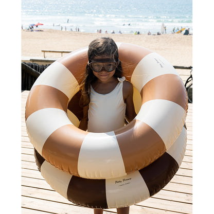 Petites Pommes, Swim Ring, Sally Coffee, Ø: 90 cm - From 6 Years