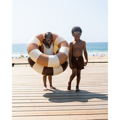 Petites Pommes, Swim Ring, Sally Coffee, Ø: 90 cm - From 6 Years