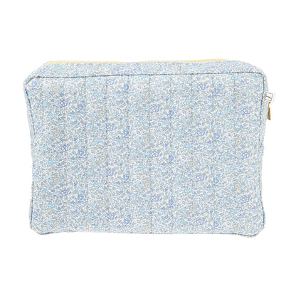 Bon Dep Pouch big, toilettaske med Liberty Katie and Millie light blue