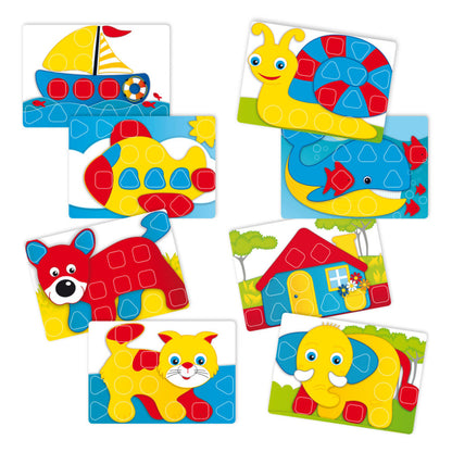 Quercetti Pegboard, Fantacolor Baby Starter Set