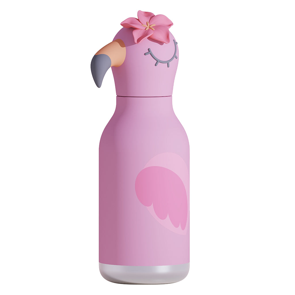 Asobu Bestie Animal termo drikkedunk, 460 ml. - Flamingo
