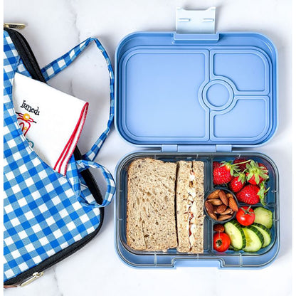 Yumbox madkasse m. 4 rum, Panino, Jungle - Sage Green