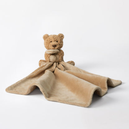 Baby Jellycat Plush, Bartholomew Comfort Blanket - Bear