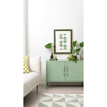 Mustard Made The Lowdown Cabinet, Sage