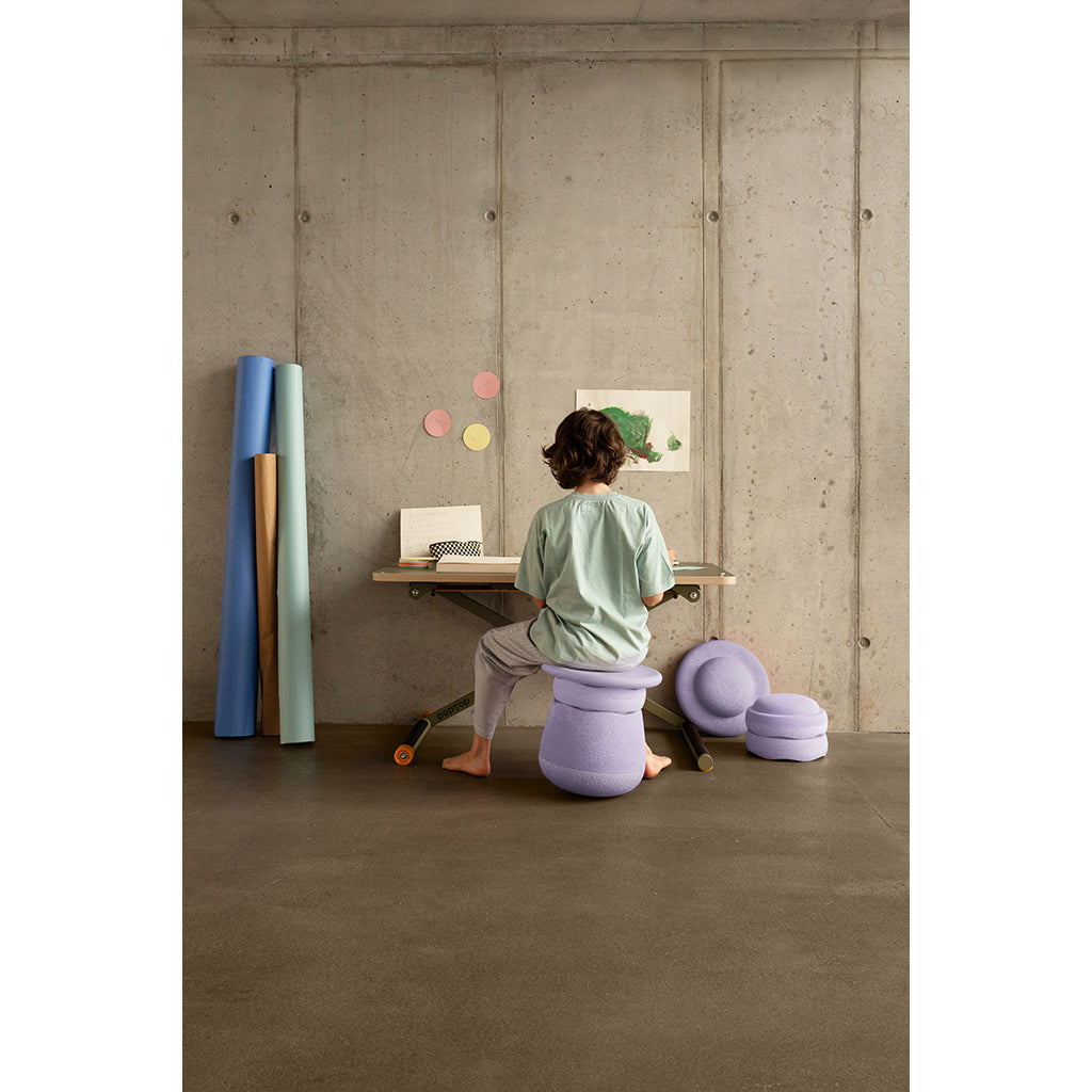Stapelstein® Dynamic all Light violet, balance stool