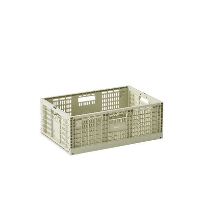Modu Storage Box, Extra Large Foldable/Stackable Box - Dusty Green