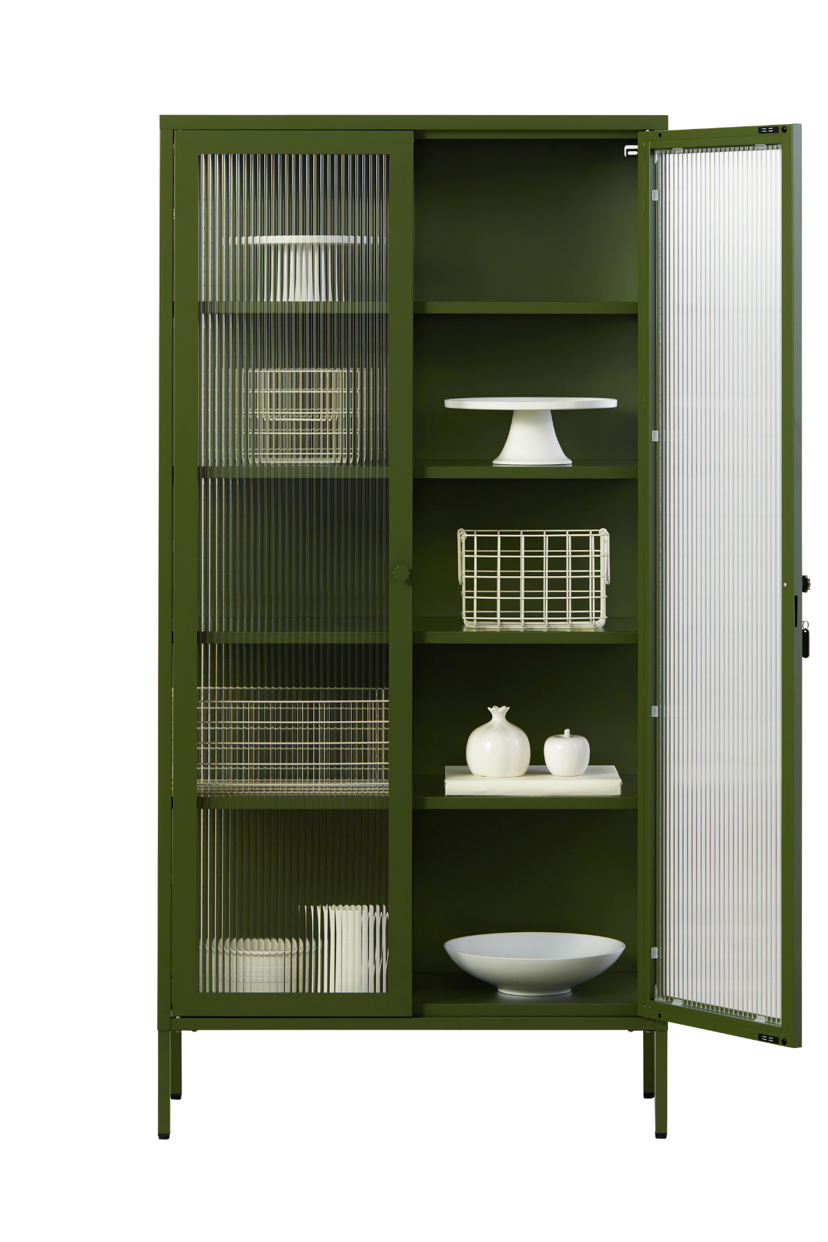 Mustard Made The Collector, Vitrineskab - Olive