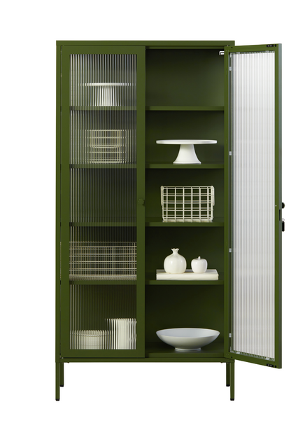 Mustard Made The Collector, Vitrineskab - Olive