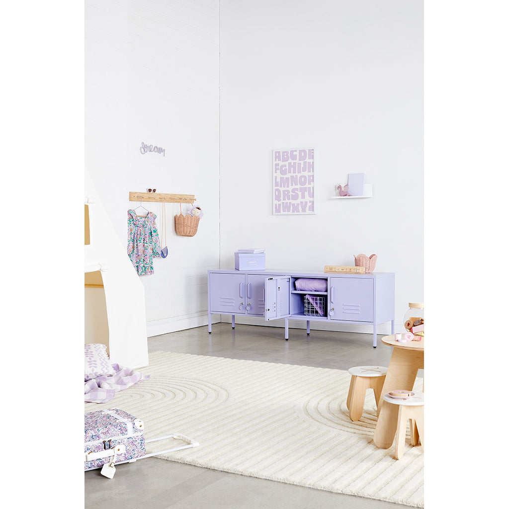 Mustard Made The Standard Cabinet, Lilac