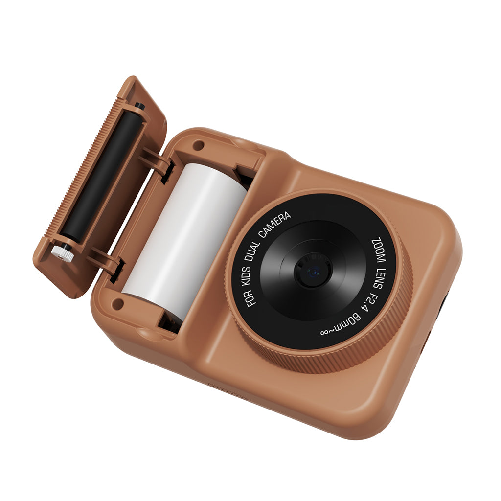 The ZooFamily, Zoo Print, 3-in-1 Camera with Print Function, Ages 5-11 - Bear