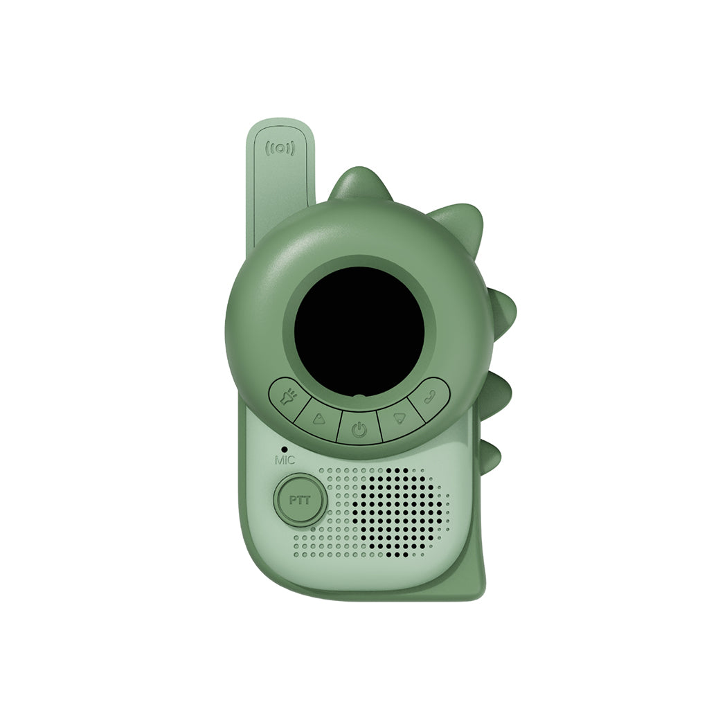 The ZooFamily, Zoo Walkie Talkie for Kids, Ages 3 and Up - Dino Pink and Green
