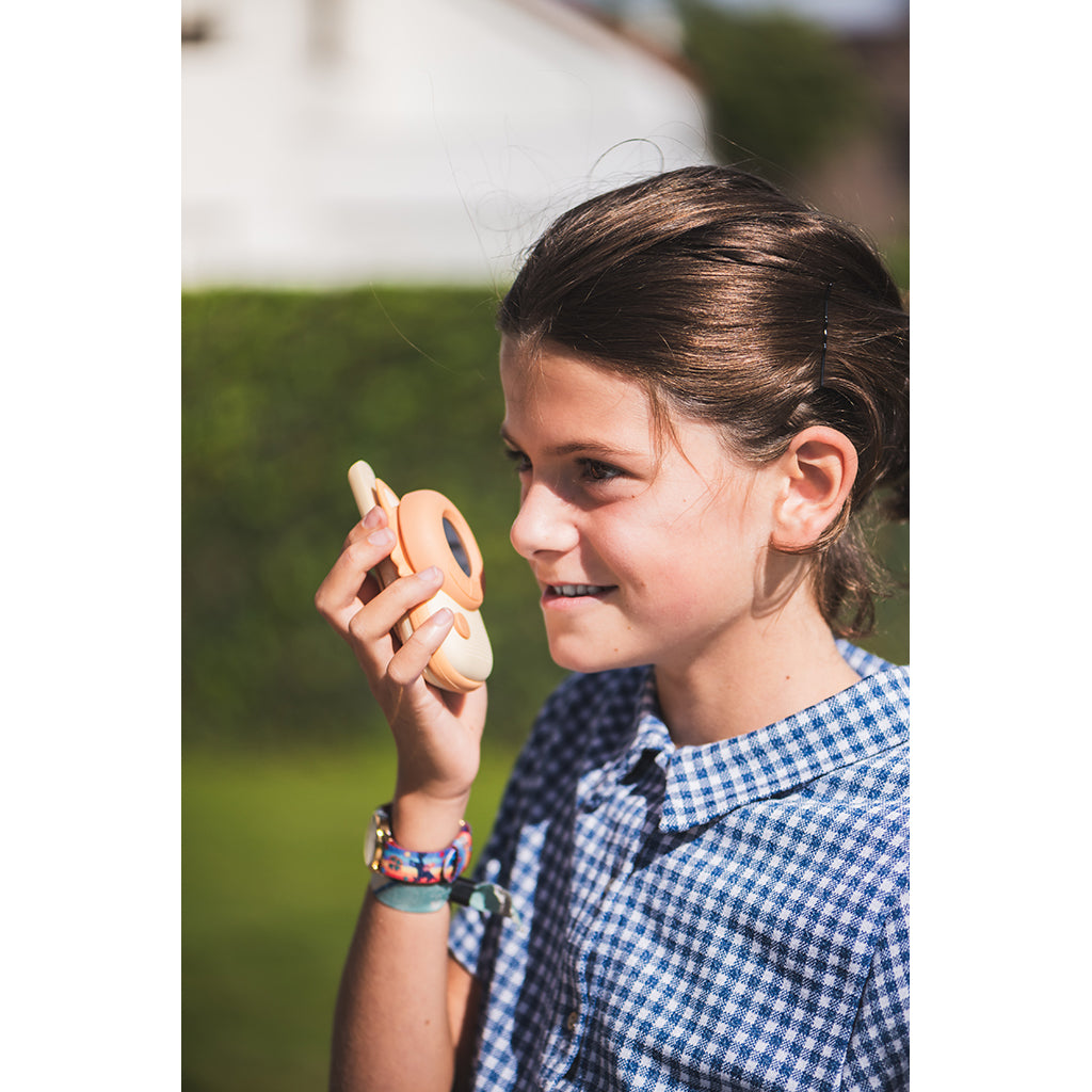 The ZooFamily, Zoo Walkie Talkie for Kids, Ages 3 and Up - Dino Pink and Green