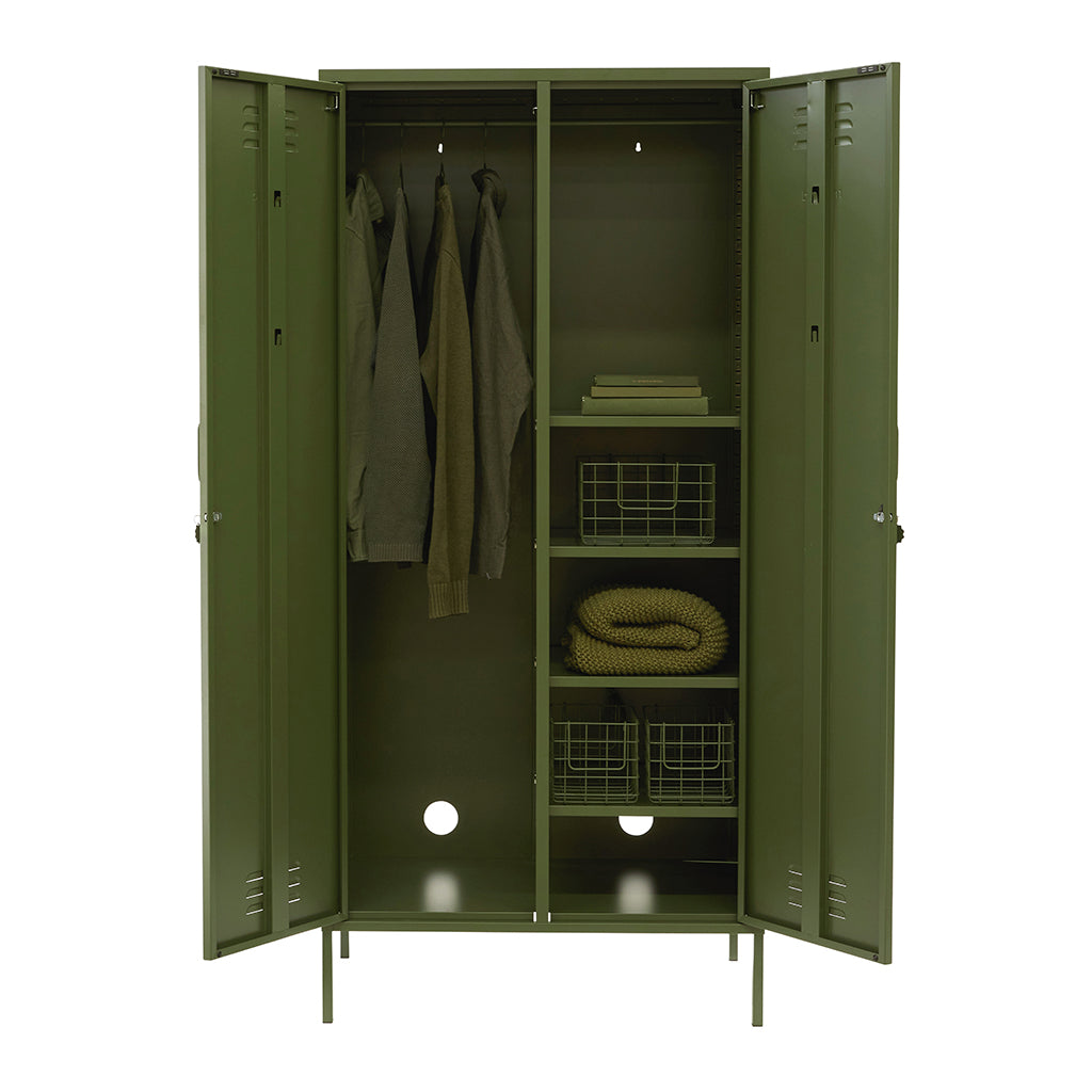 Mustard Made The Twinny Cabinet, Olive