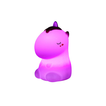 Little L. LED Night Lamp - Cosmo Unicorn Pink Glitter