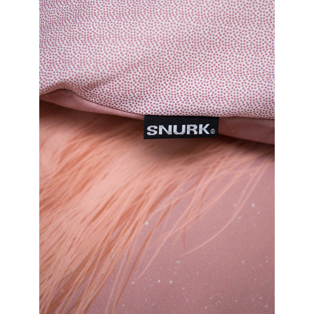 Snurk voksensengetøj, økologisk - Unicorn dusty pink