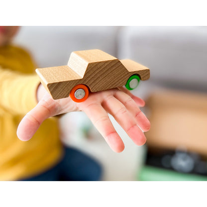 Waytoplay Rubber Car Track, 24 Pieces – Highway Car Edition