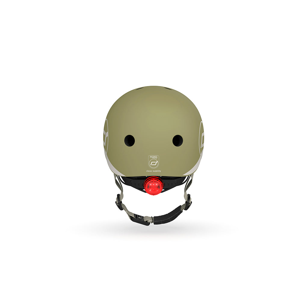 Scoot and Ride Bike Helmet, Olive - Multiple Sizes