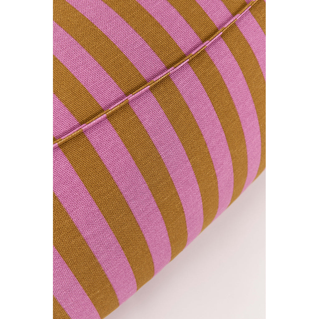 Nobodinoz Ziggy Armchair, Bean Bag – Pink Curry Stripes