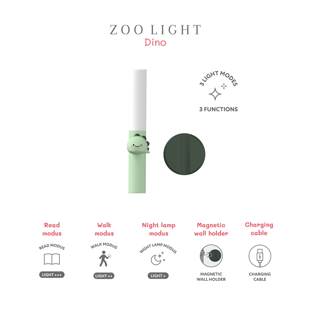 The ZooFamily, Zoo light, Lommelygte - Dino