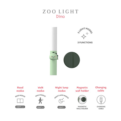 The ZooFamily, Zoo light, Lommelygte - Dino