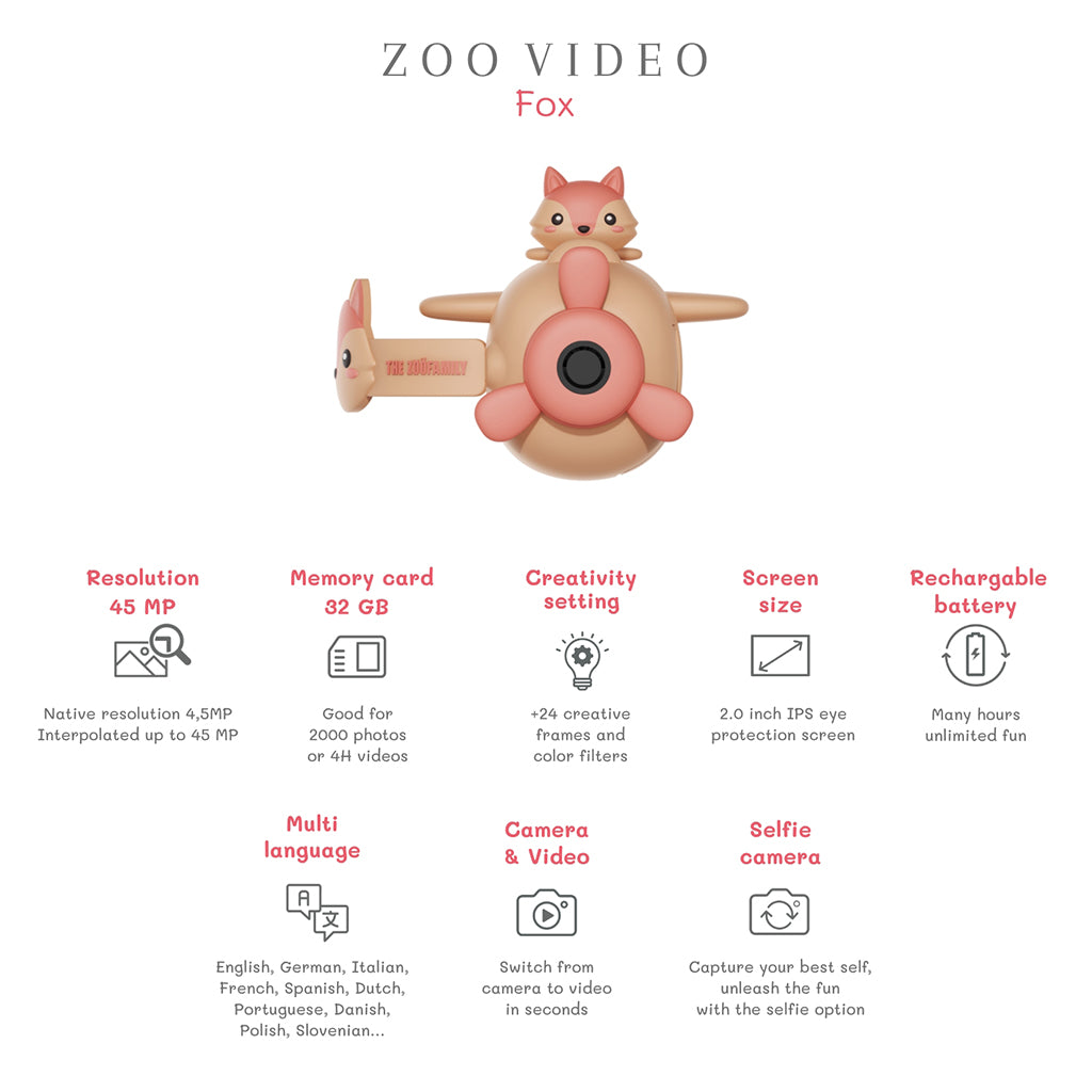 The ZooFamily, Zoo Video Camera, Ages 5-11 - Fox