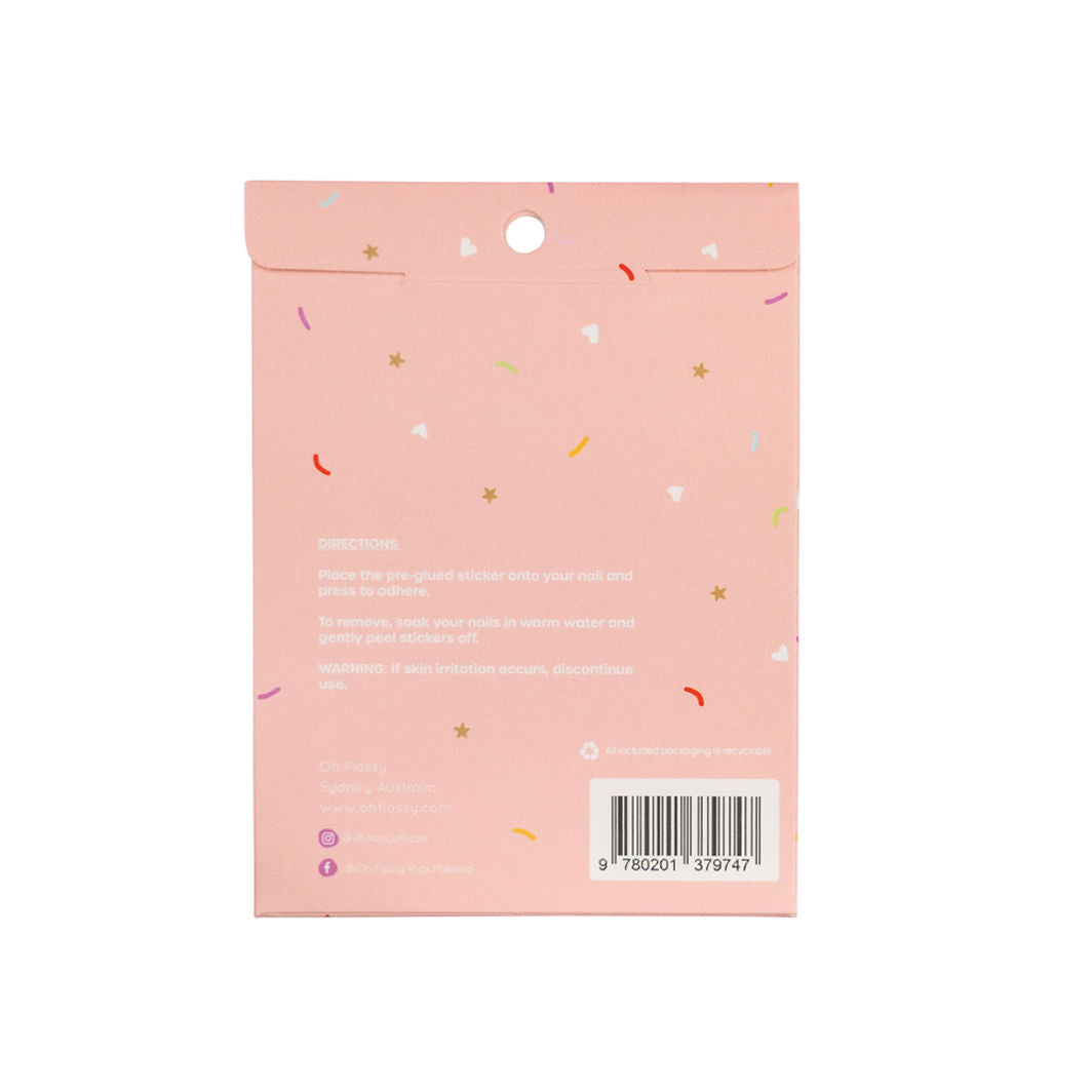 Oh Flossy, Nail Stickers – Set of 4