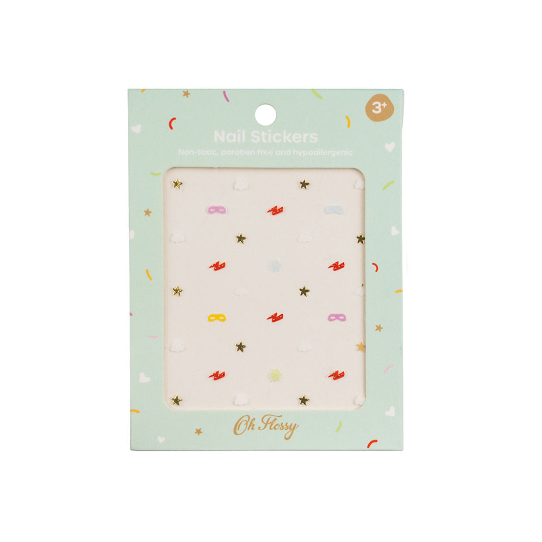 Oh Flossy, Nail Stickers – Set of 4