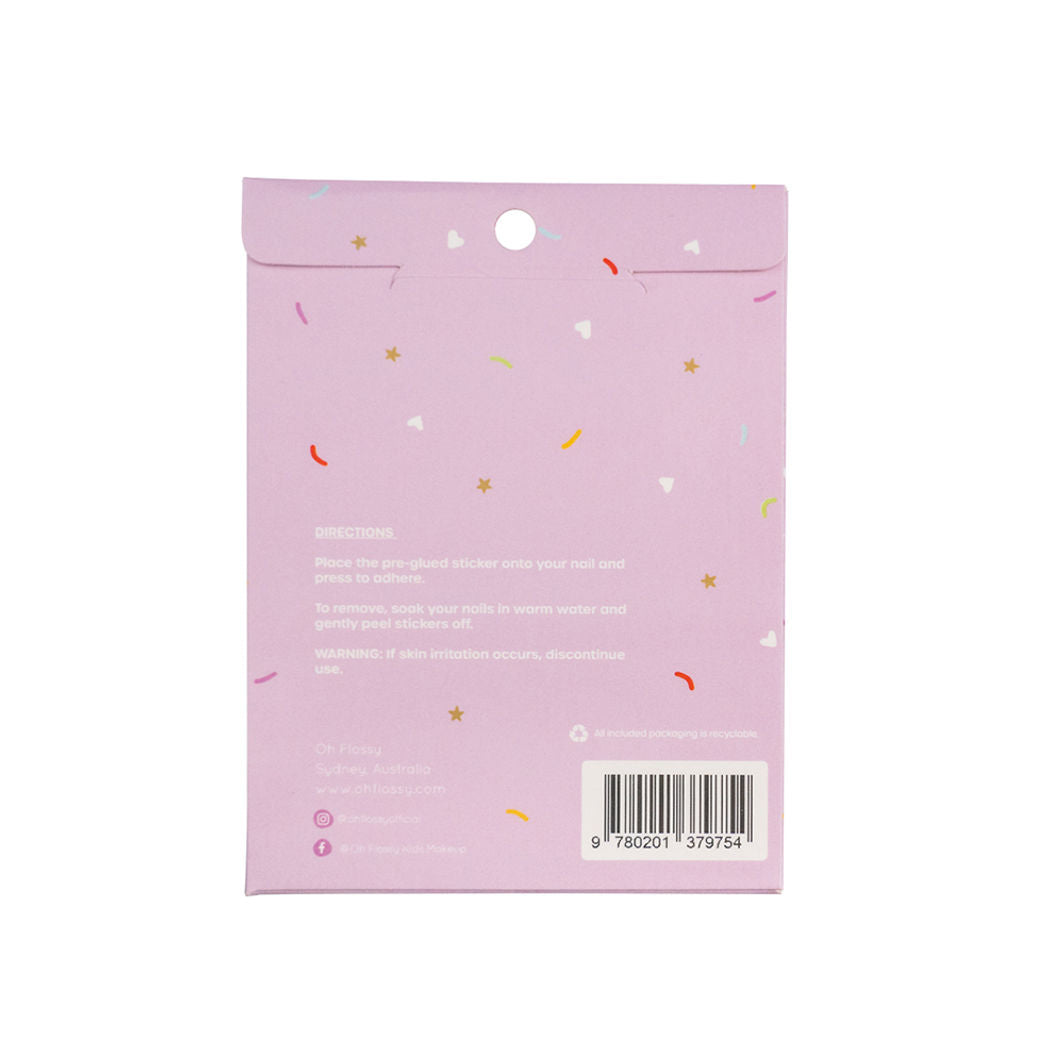Oh Flossy, Nail Stickers – Set of 4