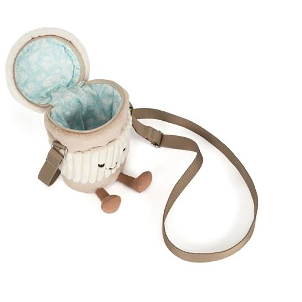 Jellycat Kids’ Bag, Amuseables Perkle Coffee Shoulder Bag