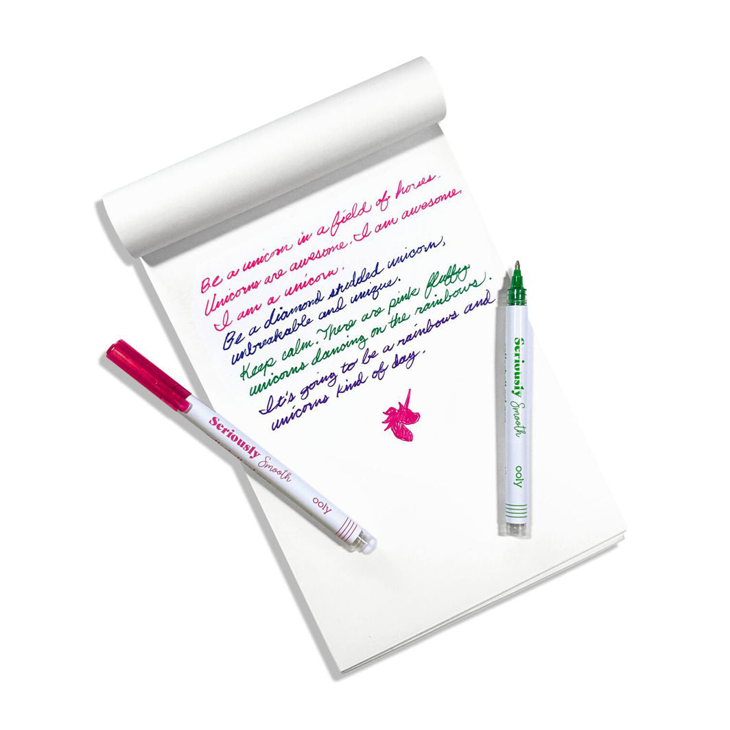 Ooly Rollerball gelpen 6 stk, Seriously Smooth Colour