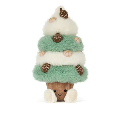Jellycat bamse, Amuseables Pinecone Tree - 35 cm