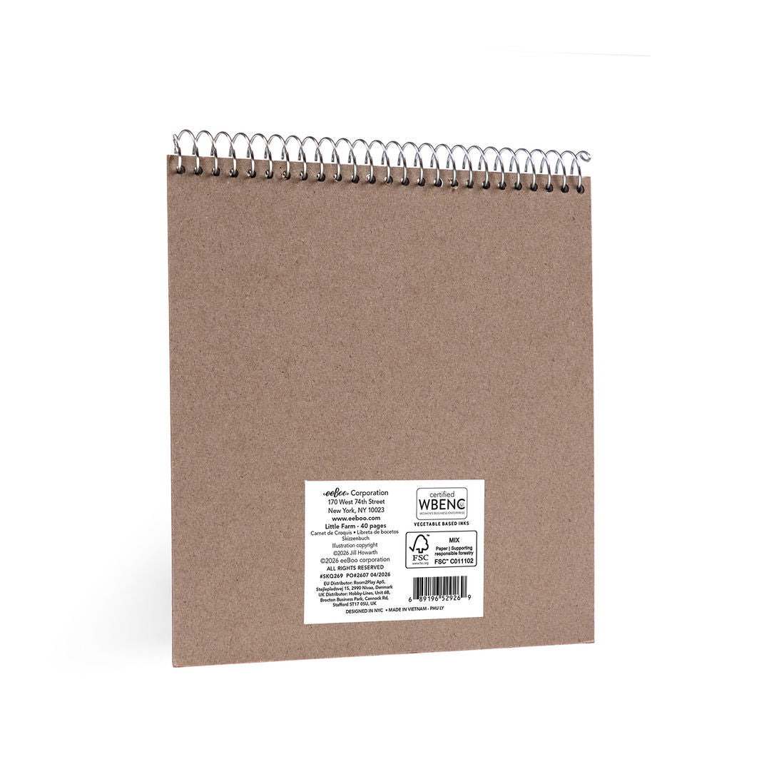 eeBoo Sketch Pad, The Little Farm