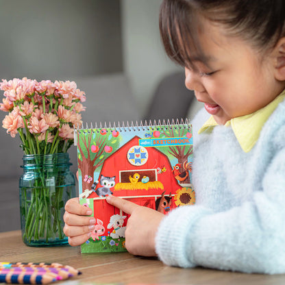 eeBoo Sketch Pad, The Little Farm