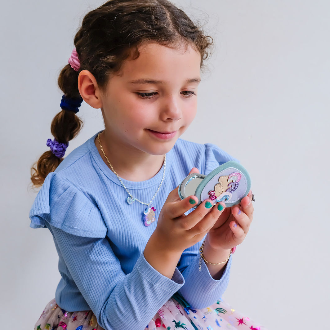 Mimi &amp; Lula Pocket Mirror – Magical Unicorn