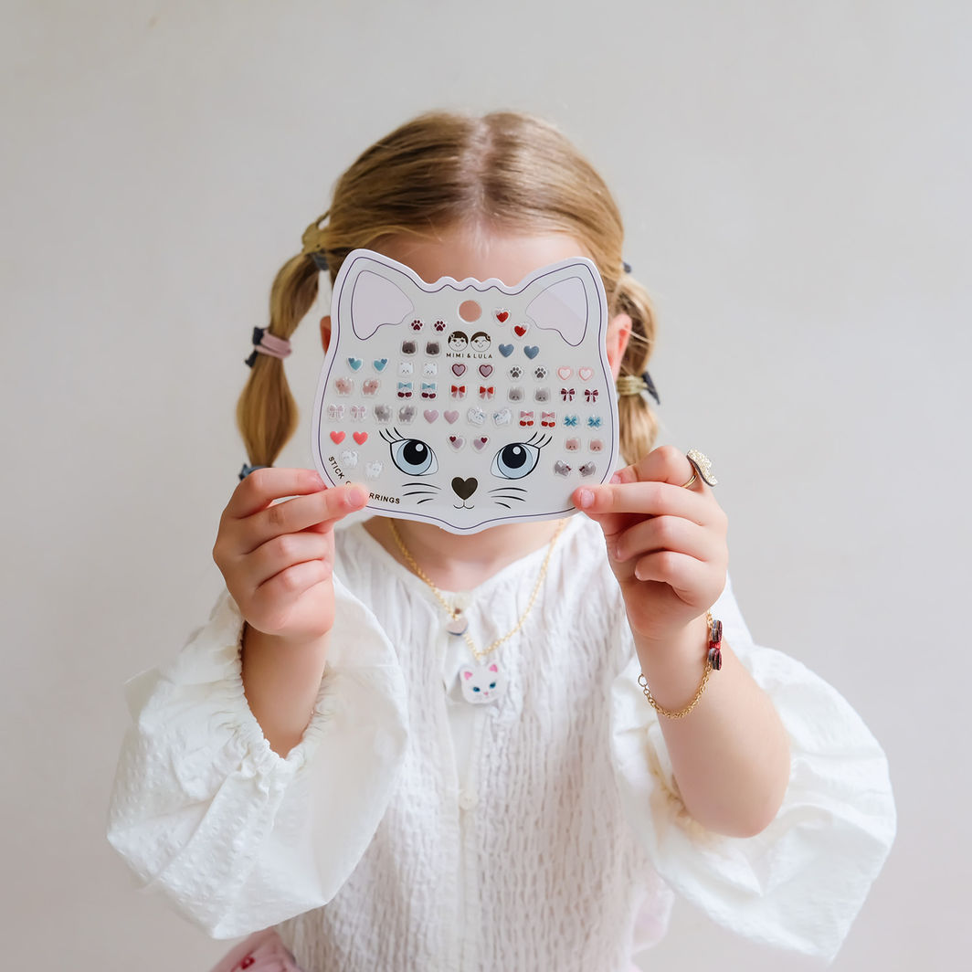Mimi &amp; Lula Ear Stickers 25 Pairs - Kittybow
