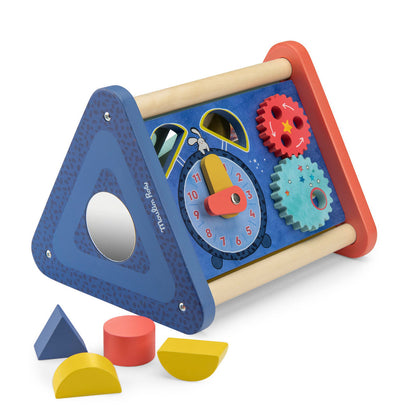 Moulin Roty Activity Toy, Multi-Triangle - Puce &amp; Pilou