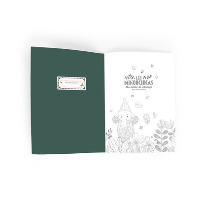 Moulin Roty Coloring Book – 36 Pages, Les Minouchkas
