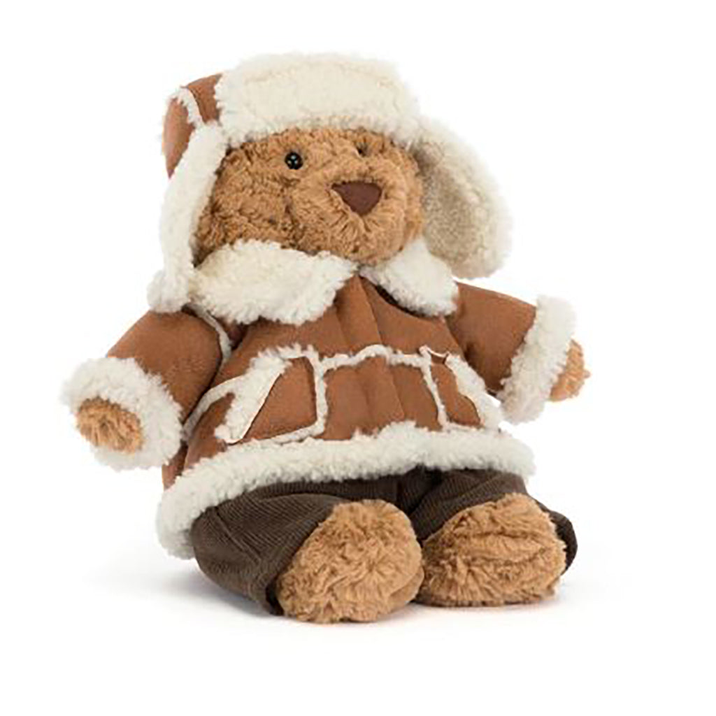 Jellycat teddy bear, Bartholomew Bear Alpine - 26 cm
