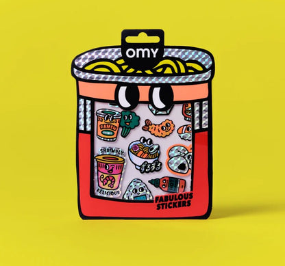 Omy Noodle klistermærker til børn