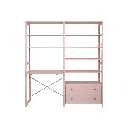 By Aulum Agger Deluxe stigereol med skrivebord i blush farve