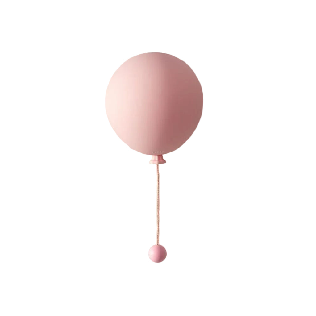Gingko Mimo ballonlampe, genopladelig væglampe - Blush Bloom