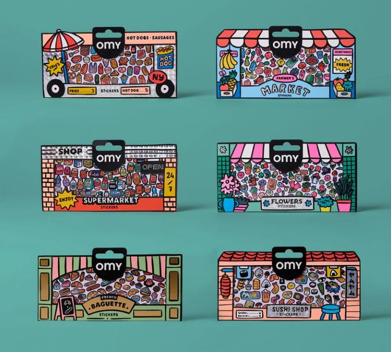 Omy Stickers, Boutique – Supermarket