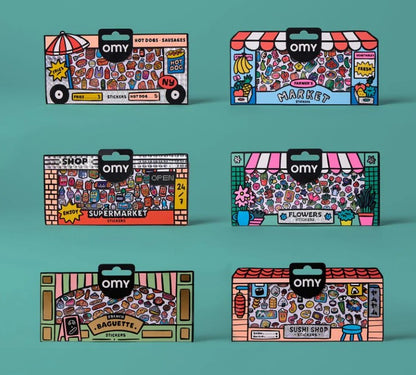 Omy Stickers, Boutique – Supermarket